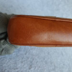 MCM Pouch Brown Coated Canvas With Gold Hardware #OSOT-3 - Image 12