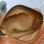 MCM Pouch Brown Coated Canvas With Gold Hardware #OSOT-3 - Image 25