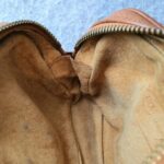 MCM Pouch Brown Coated Canvas With Gold Hardware #OSOT-3 - Image 24