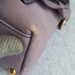 Valentino Garavani Petale Purple Lambskin with Gold Hardware #OYRY-17 - Image 14