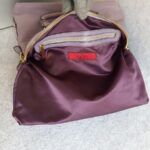 Valentino Garavani Petale Purple Lambskin with Gold Hardware #OYRY-17 - Image 33