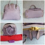 Valentino Garavani Petale Purple Lambskin with Gold Hardware #OYRY-17 - Image 2