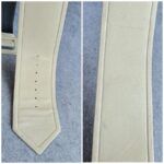 Celine Size 90cm WhiteLeather Belt #OTLL-5 - Image 4