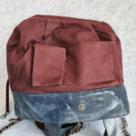 Chanel 2way-bag Brown/Blue Calf Leather with Ruthenium Hardware #OTYU-1 - Image 28