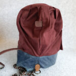 Chanel 2way-bag Brown/Blue Calf Leather with Ruthenium Hardware #OTYU-1 - Image 26