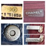 Chanel 2way-bag Brown/Blue Calf Leather with Ruthenium Hardware #OTYU-1 - Image 22