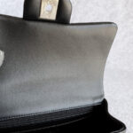 Chanel Mini Flap With Top Handle Black Lambskin with Gold Hardware #OTST-1 - Image 22