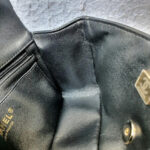 Chanel Mini Flap With Top Handle Black Lambskin with Gold Hardware #OTST-1 - Image 27