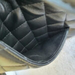 Chanel Mini Flap With Top Handle Black Lambskin with Gold Hardware #OTST-1 - Image 26