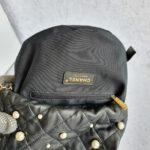 Chanel Small Pearl Bucket Bag Black Lambskin/faux Pearl with Gold Hardware #OTLR-2 - Image 18