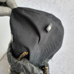 Chanel Small Pearl Bucket Bag Black Lambskin/faux Pearl with Gold Hardware #OTLR-2 - Image 16