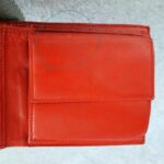 Chanel Traveline Bi-fold Wallet Red Canvas with Leather and Silver Hardware #OTUS-3 - Image 8