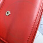 Chanel Traveline Bi-fold Wallet Red Canvas with Leather and Silver Hardware #OTUS-3 - Image 13