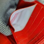 Chanel Traveline Bi-fold Wallet Red Canvas with Leather and Silver Hardware #OTUS-3 - Image 14