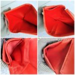 Chanel Traveline Bi-fold Wallet Red Canvas with Leather and Silver Hardware #OTUS-3 - Image 16