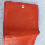 Chanel Wallet Red/Pink Lambskin with Silver Hardware #OTUS-2 - Image 3