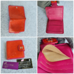 Chanel Wallet Red/Pink Lambskin with Silver Hardware #OTUS-2 - Image 6