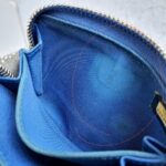 Chanel Zippy Card Holder Blue Calfskin with Silver Hardware #OTUY-3 - Image 15