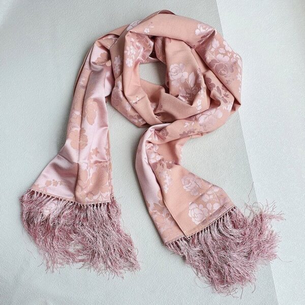 Dior Pink Silk Scarf #GUECL-3