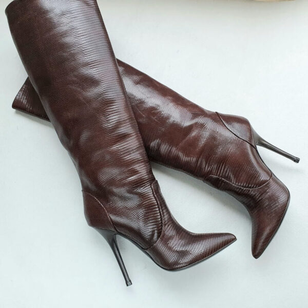 Giuseppe Zanotti Boots Size38 Brown Leather Shoes #OSRC-12