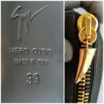 Giuseppe Zanotti Boots Size39 Black Leather Shoes #OSRC-11 - Image 9