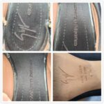 Giuseppe Zanotti Peeptoe Size40.5 Black Satin/Patent Leather Shoes #TRSU-16 - Image 14