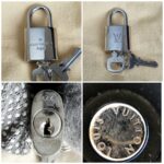 LV Greenwich Black/Blue Damier Ebene Cobalt Coated Canvas with Leather and Silver Hardware #GUEUL-1 - Image 25