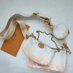 LV Multi Pochette Accessoires M57634 Monogram Canvas with Leather and Gold Hardware #OTEO-3