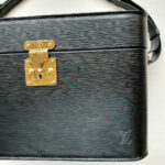 LV Vintage Vanity Black Epi Leather with Gold Hardware #GUECL-1 - Image 4