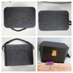 LV Vintage Vanity Black Epi Leather with Gold Hardware #GUECL-1 - Image 2