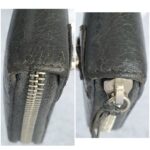 Balenciaga Zippy Wallet Grey Lambskin with Silver Hardware #OTTL-1 - Image 7