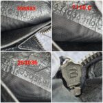 Balenciaga Zippy Wallet Grey Lambskin with Silver Hardware #OTTL-1 - Image 13