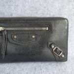 Balenciaga Zippy Wallet Grey Lambskin with Silver Hardware #OTTL-1 - Image 4