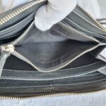 Balenciaga Zippy Wallet Grey Lambskin with Silver Hardware #OTTL-1 - Image 16
