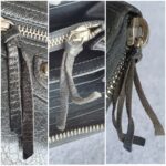 Balenciaga Zippy Wallet Grey Lambskin with Silver Hardware #OTTL-1 - Image 11