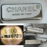 Chanel Flap Bag Silver Perforated Lambskin with Silver Hardware #OCSR-1 - Image 23