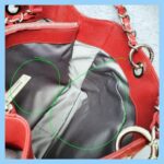 Chanel GST Red with Grained Calfskin and Silver Hardware #OTRK-1 - Image 29