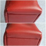 Chanel GST Red with Grained Calfskin and Silver Hardware #OTRK-1 - Image 11