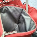 Chanel GST Red with Grained Calfskin and Silver Hardware #OTRK-1 - Image 26
