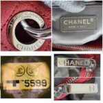 Chanel GST Red with Grained Calfskin and Silver Hardware #OTRK-1 - Image 18