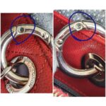 Chanel GST Red with Grained Calfskin and Silver Hardware #OTRK-1 - Image 17