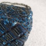 Chanel Medium Single Flap Bag Blue Lambskin/Sequins with Silver Hardware #OTOT-2 - Image 13