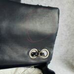 Chanel Medium Single Flap Bag Blue Lambskin/Sequins with Silver Hardware #OTOT-2 - Image 19