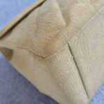 Chanel Vintage Maxi Jumbo Single Flap Beige Canvas with Gold Hardware #OTYO-2 - Image 13