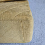 Chanel Vintage Maxi Jumbo Single Flap Beige Canvas with Gold Hardware #OTYO-2 - Image 14