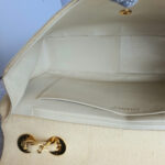 Chanel Vintage Maxi Jumbo Single Flap Beige Canvas with Gold Hardware #OTYO-2 - Image 35