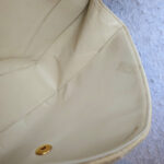 Chanel Vintage Maxi Jumbo Single Flap Beige Canvas with Gold Hardware #OTYO-2 - Image 33