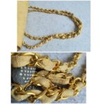 Chanel Vintage Maxi Jumbo Single Flap Beige Canvas with Gold Hardware #OTYO-2 - Image 17