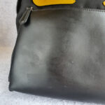 Fendi Monster Backpack Black Canvas/ Leather and Silver Hardware #GUEKE-1 - Image 5