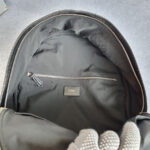 Fendi Monster Backpack Black Canvas/ Leather and Silver Hardware #GUEKE-1 - Image 34